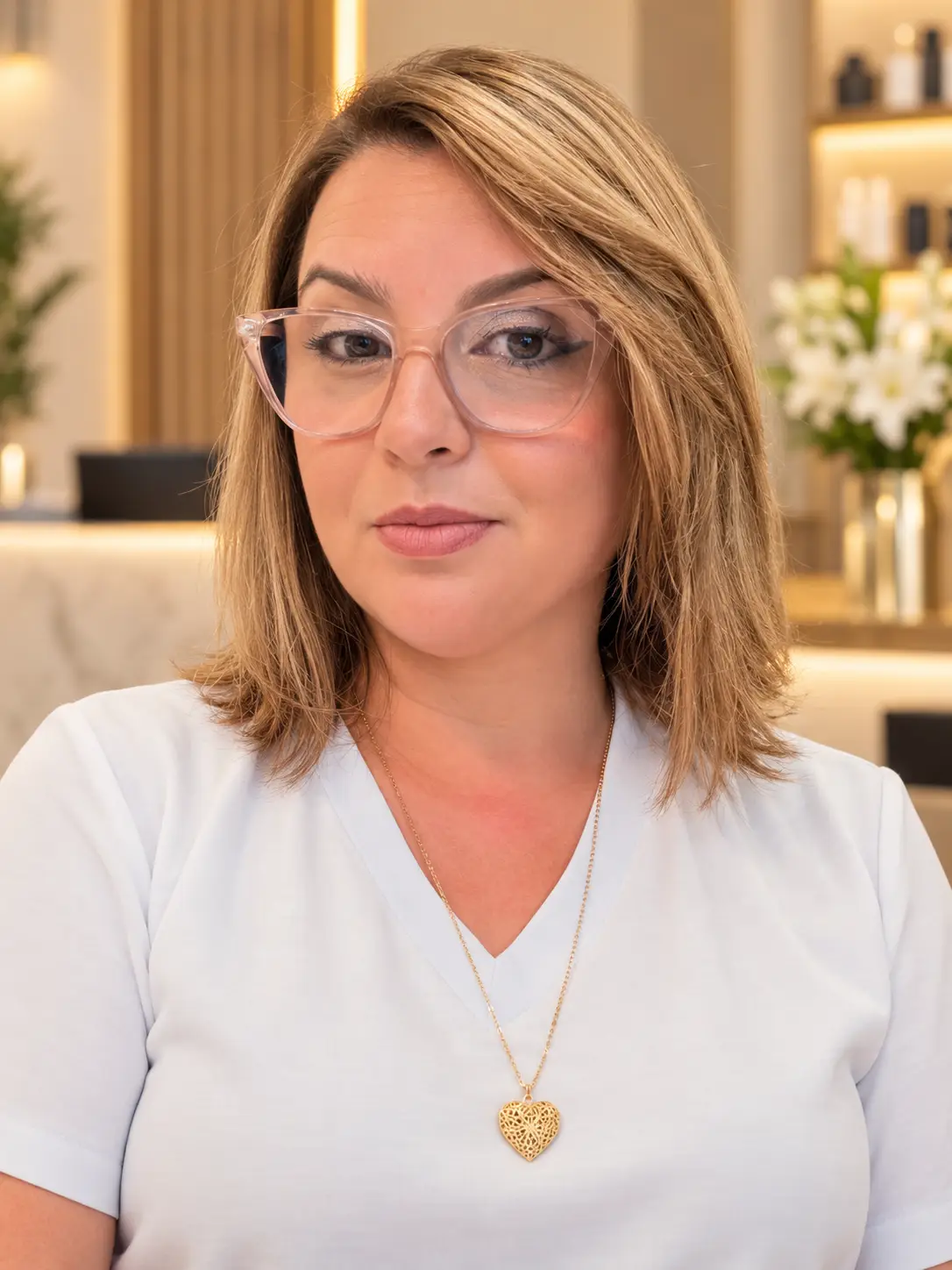 Vânia Jesus, Recepcionista e sócia no Studio Beauty Salon